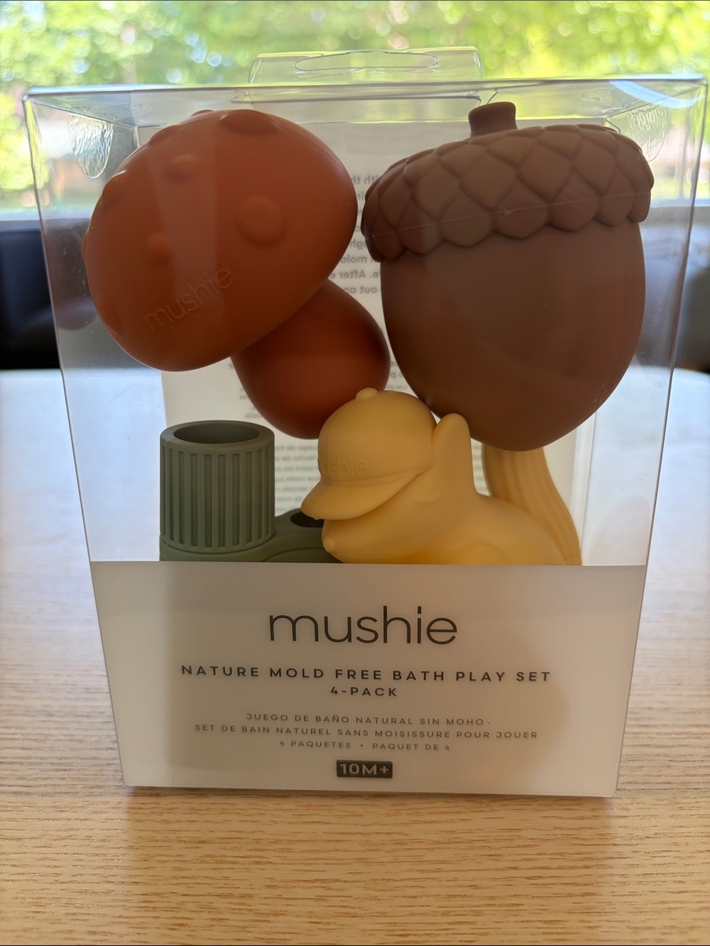 Mushie bath toy set